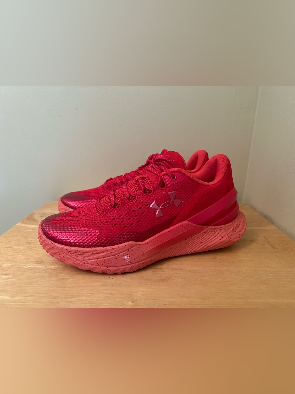 Under Armour Curry 2 Low Flotro Basketball Shoes US 9.5 "Davidson" 3028399-600